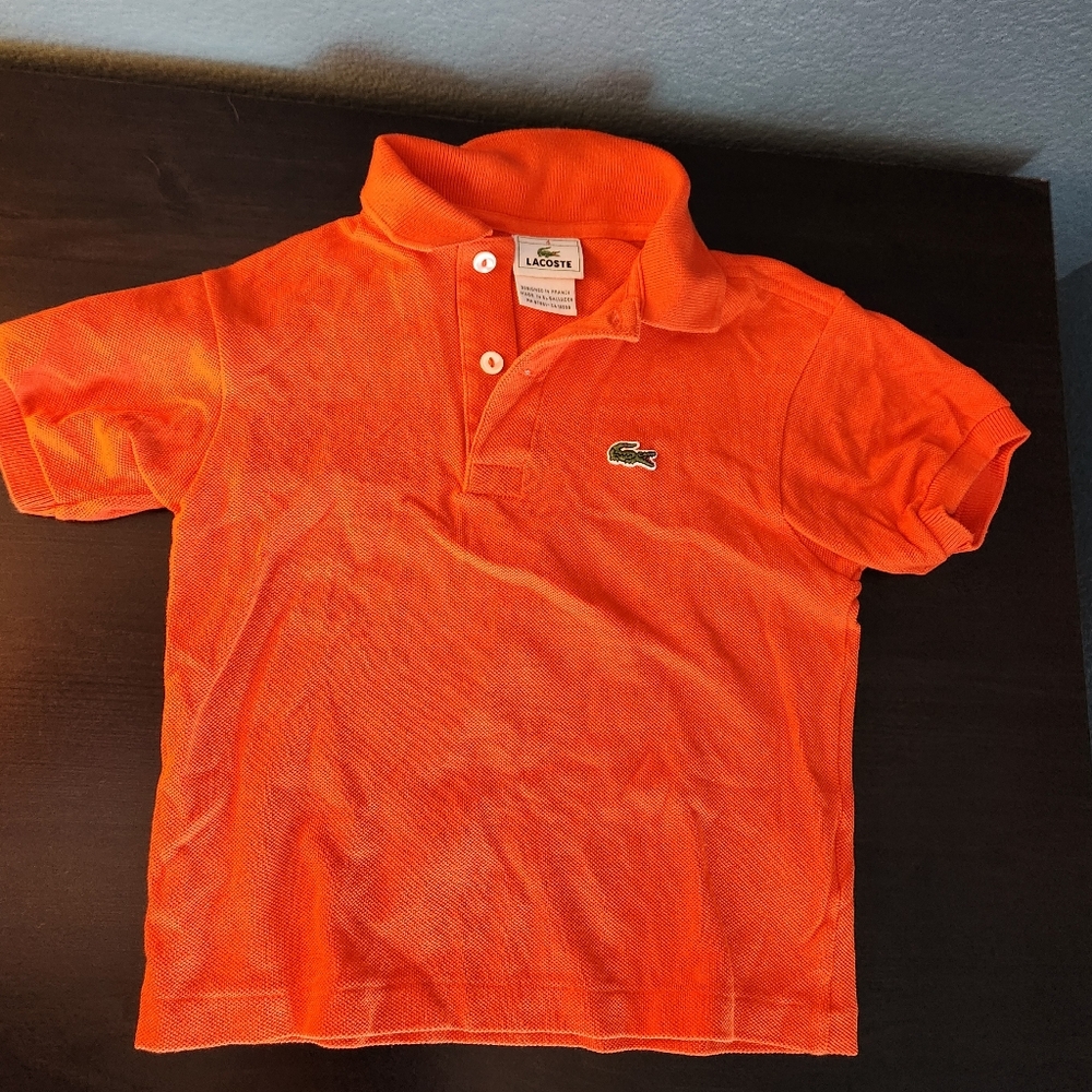 Boys Lacoste polo